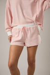 MID RISE STRIPE SHORTS
