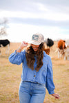 STOCK SHOW MOM SOCIAL CLUB TRUCKER HAT