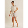 SUN-SOAKED DAYS OPEN-KNIT FISHNET SWEATER TOP
