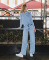 HIGH RISE SUPER WIDE LEG JEANS