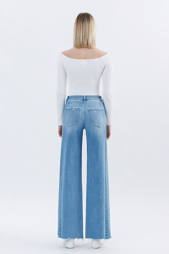 Vervet High Rise Raw Hem