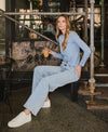 HIGH RISE SUPER WIDE LEG JEANS