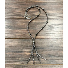  Handmade 30" Navajo Bead Y-Necklace
