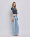 HIGH RISE SUPER WIDE LEG JEANS