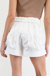 Pinched Button Down Short