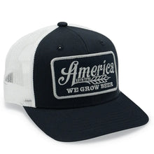  We Grow Beer Hat-Blue/White