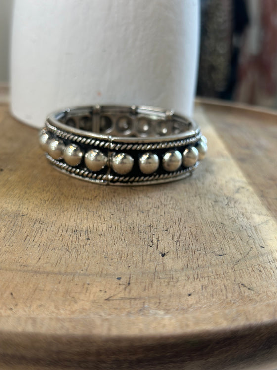 Silver Expandable Bracelet