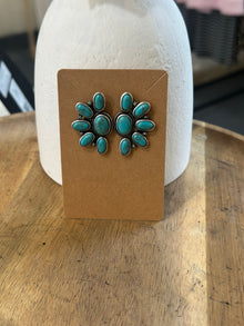  Half Squash Blossom Earrings
