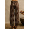 Polka Dot Print Pants