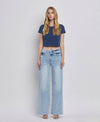 HIGH RISE SUPER WIDE LEG JEANS