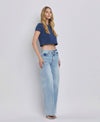 HIGH RISE SUPER WIDE LEG JEANS
