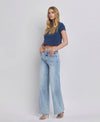HIGH RISE SUPER WIDE LEG JEANS