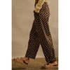 Polka Dot Print Pants