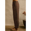 Polka Dot Print Pants