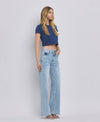 HIGH RISE SUPER WIDE LEG JEANS