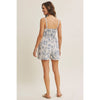 BREATHABLE FOR WARM DAYS PALM LEAF SMOCKED ROMPER