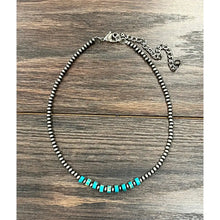  Handmade 15" 6mm Navajo Rondelle Gemstone Necklace