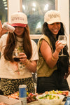 CORKS ARE FOR QUITTERS CANVAS CAP